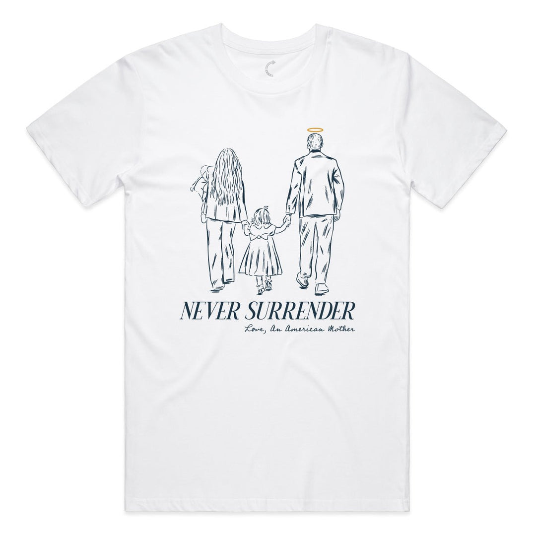 NEVER SURRENDER FAMILY TRIBUTE TEE