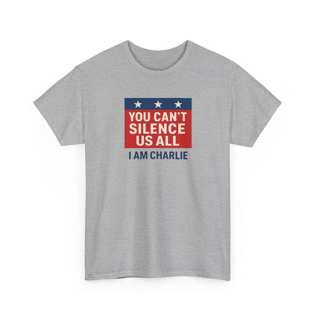 You Can't Silence Us All "I Am Charlie" Softstyle T-Shirt