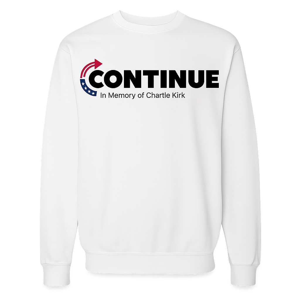 CONTINUE T-Shirt / In Memory – Charlie Kirk (1993–2025)