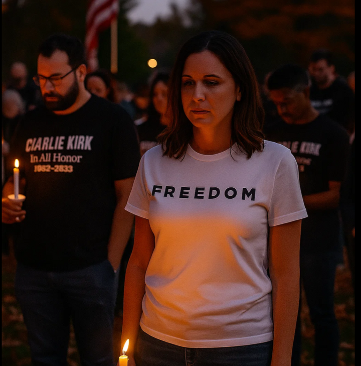 Charlie Kirk Forever in our Hearts T-Shirt (1993–2025)