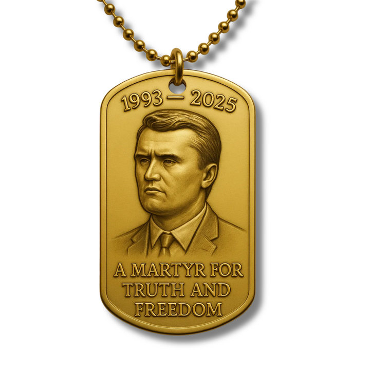 Charlie Kirk Memorial Tag