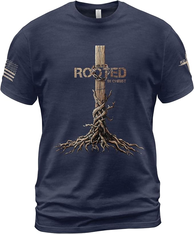 Rooted in Christ Shirt, Jesus Tshirt