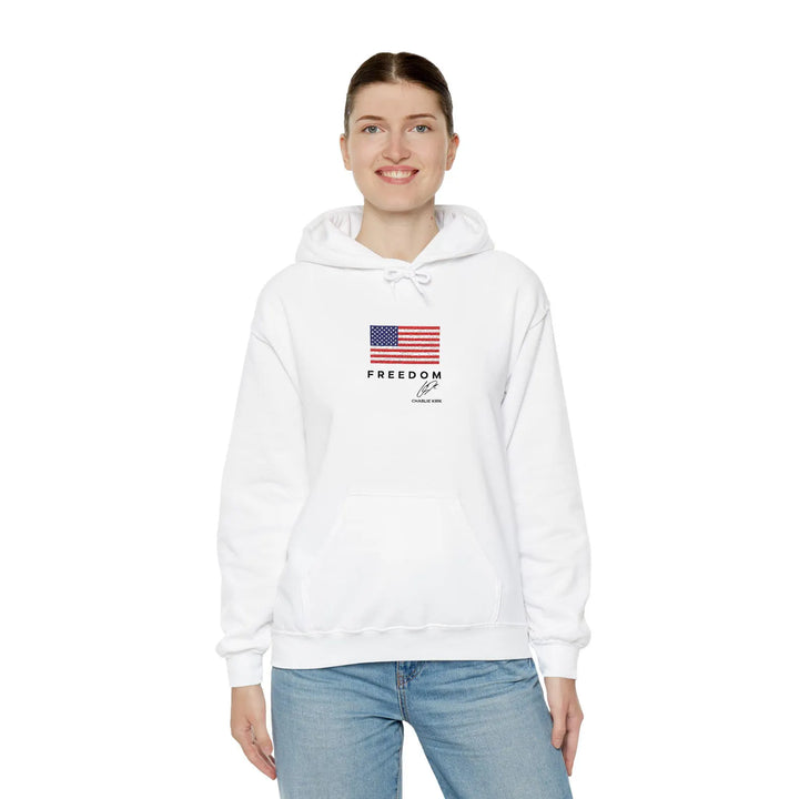 Charlie Kirk Freedom USA Hoodie