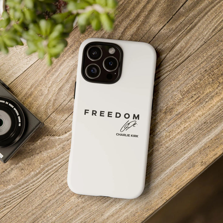 Freedom Phone Case - in all honor to Charlie Kirk