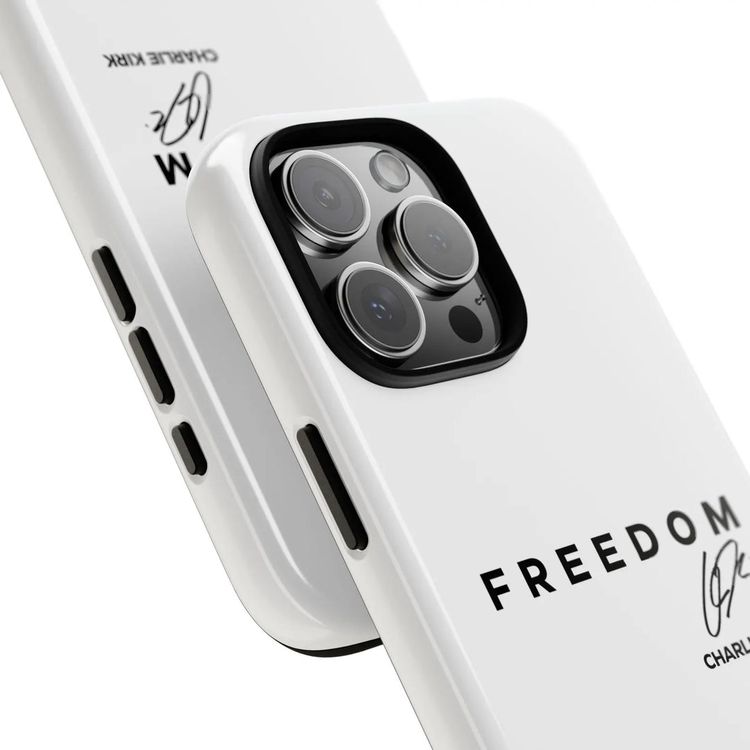 Freedom Phone Case - in all honor to Charlie Kirk