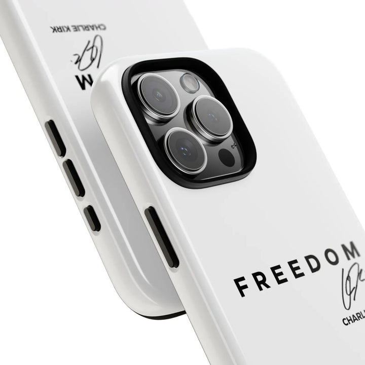 Freedom Phone Case - in all honor to Charlie Kirk